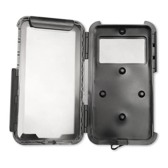 GP Kompozit TTR03 Universal Su Geçirmez Plastik Telefon Tutucu Siyah (1 Adet Renkli Boyunluk Buff Hediye) - 4