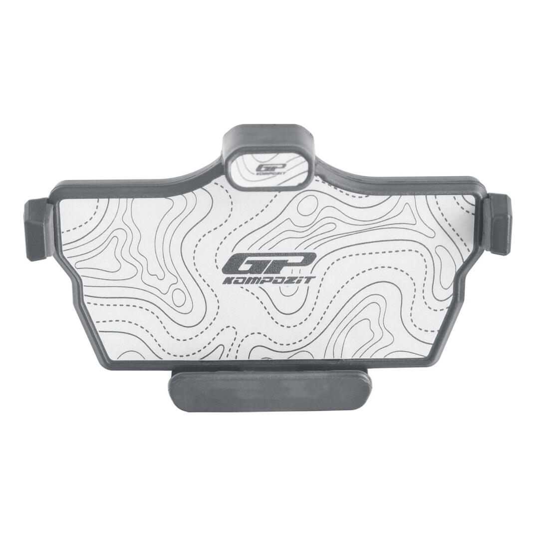 GP Kompozit TTR08 Universal 360° Yatay / Dikey Titreşim Modüllü Telefon Tutucu Beyaz-Siyah - 1