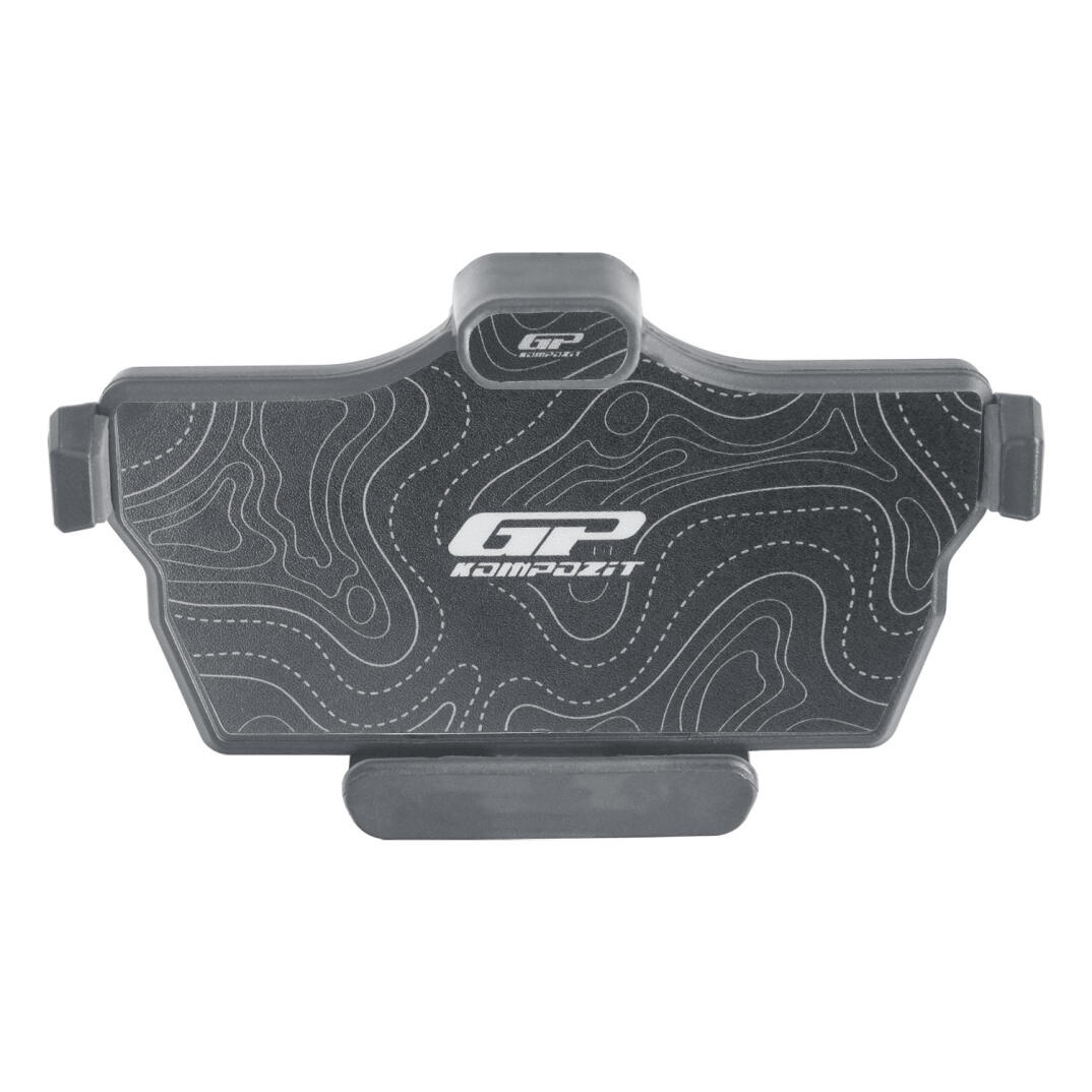 GP Kompozit TTR08 Universal 360° Yatay / Dikey Titreşim Modüllü Telefon Tutucu Siyah-Beyaz - 1