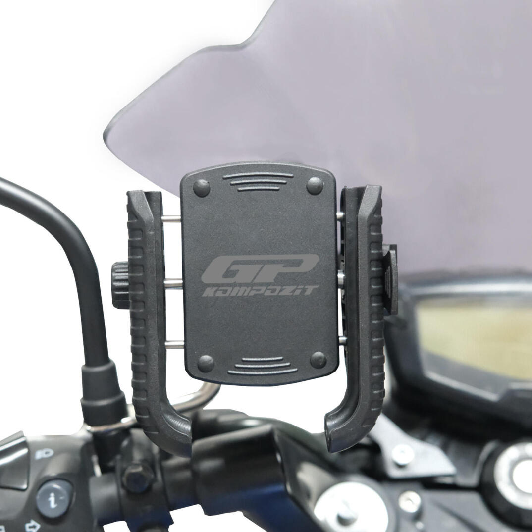 GP Kompozit TTR09 Universal Ayna Bağlantılı Titreşim Modüllü Telefon Tutucu Siyah - 2