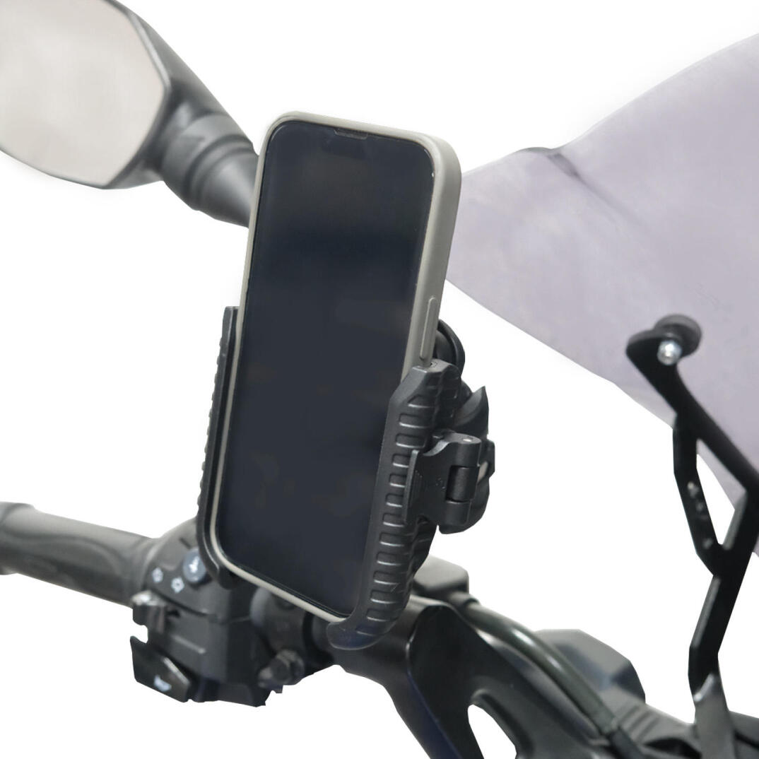 GP Kompozit TTR09 Universal Ayna Bağlantılı Titreşim Modüllü Telefon Tutucu Siyah - 4