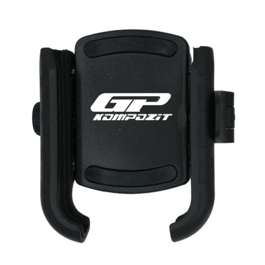 GP Kompozit TTR18 Universal Gidon ve Ayna Bağlantılı Titreşim Modüllü Telefon Tutucu Siyah