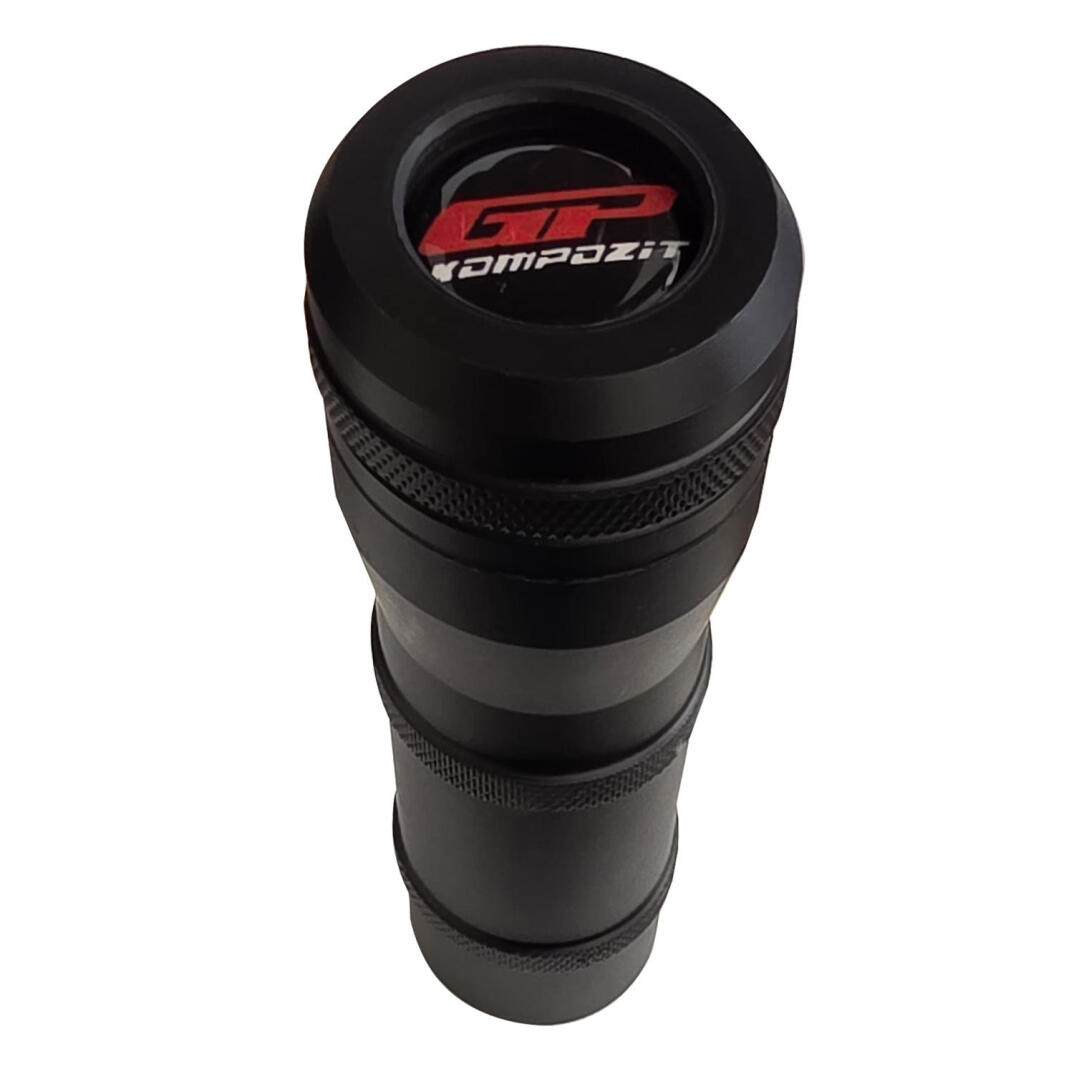 GP Kompozit TVS Apache RTR 200 2022-2024 Uyumlu Egzoz Koruma Takozu Siyah - 1