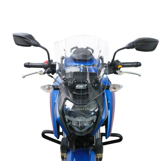 GP Kompozit TVS Apache RTR 200 2022-2024 Uyumlu Kısa Ön Cam Şeffaf (1)