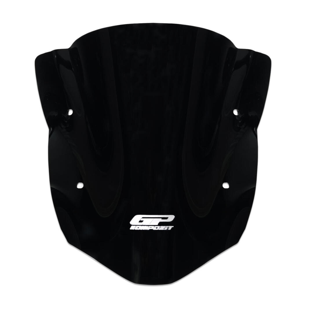 GP Kompozit TVS Apache RTR 200 2022-2024 Uyumlu Kısa Ön Cam Siyah - 1