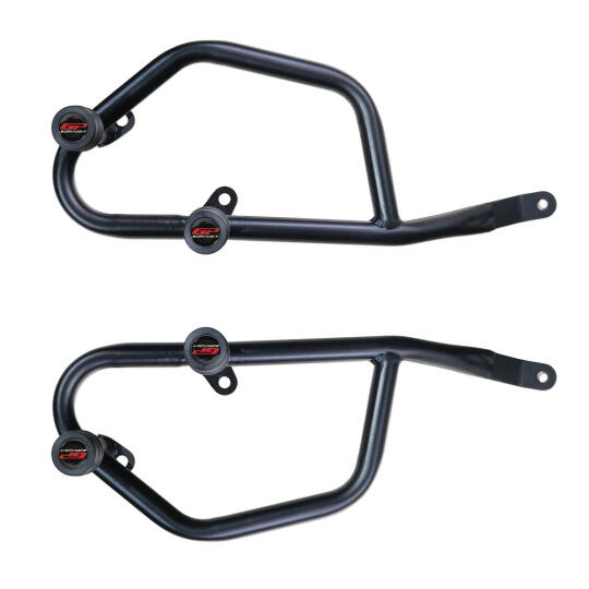 GP Kompozit TVS Apache RTR 200 2022-2024 Uyumlu Motor Koruma Demiri Siyah - 1