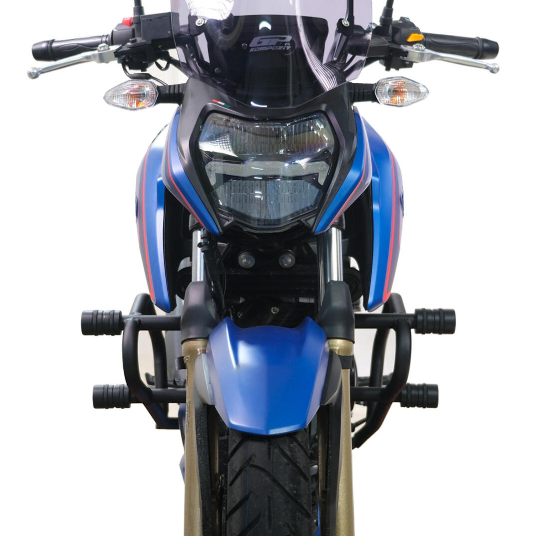 GP Kompozit TVS Apache RTR 200 2022-2024 Uyumlu Motor Koruma Demiri Siyah - 3