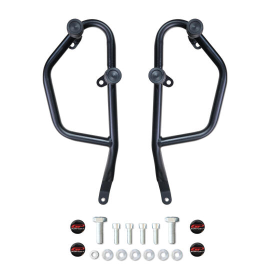 GP Kompozit TVS Apache RTR 200 2022-2024 Uyumlu Motor Koruma Demiri Siyah - 7