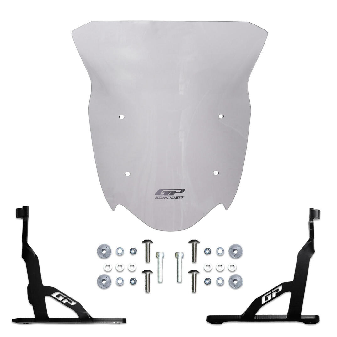 GP Kompozit TVS Apache RTR 200 2022-2024 Uyumlu Ön Cam Füme - 3