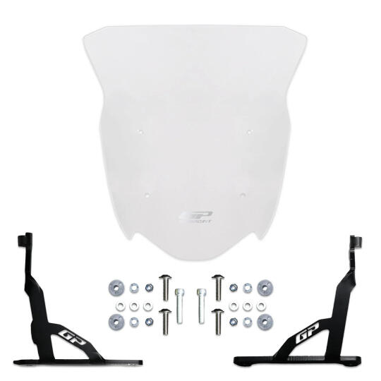 GP Kompozit TVS Apache RTR 200 2022-2024 Uyumlu Ön Cam Şeffaf - 3