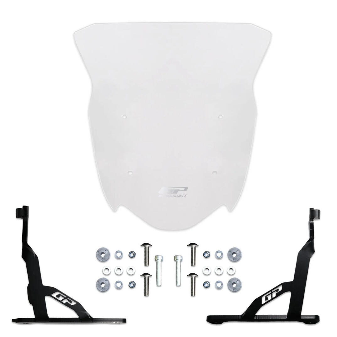 GP Kompozit TVS Apache RTR 200 2022-2024 Uyumlu Ön Cam Şeffaf - 3