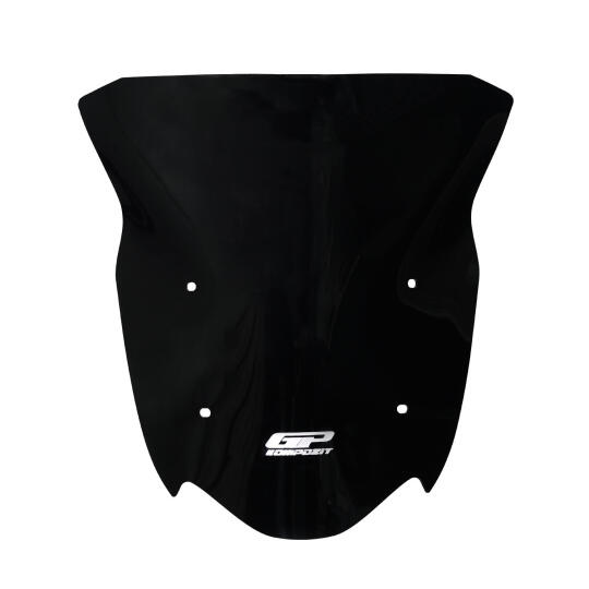 GP Kompozit TVS Apache RTR 200 2022-2024 Uyumlu Ön Cam Siyah