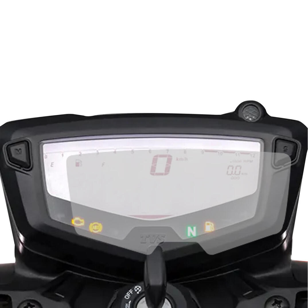 GP Kompozit TVS Apache RTR 200 2024 Uyumlu Motosiklet Ekran Koruyucu Şeffaf - 2