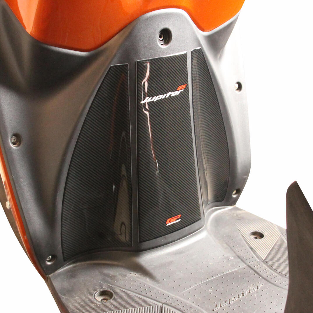 GP Kompozit TVS Jupiter 110/125 2023-2024 Uyumlu Tank Pad Seti Karbon - 3
