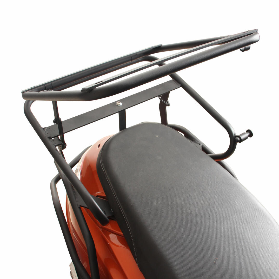 GP Kompozit TVS Jupiter 125 2023-2024 Uyumlu Damperli Çanta Demiri Siyah - 5