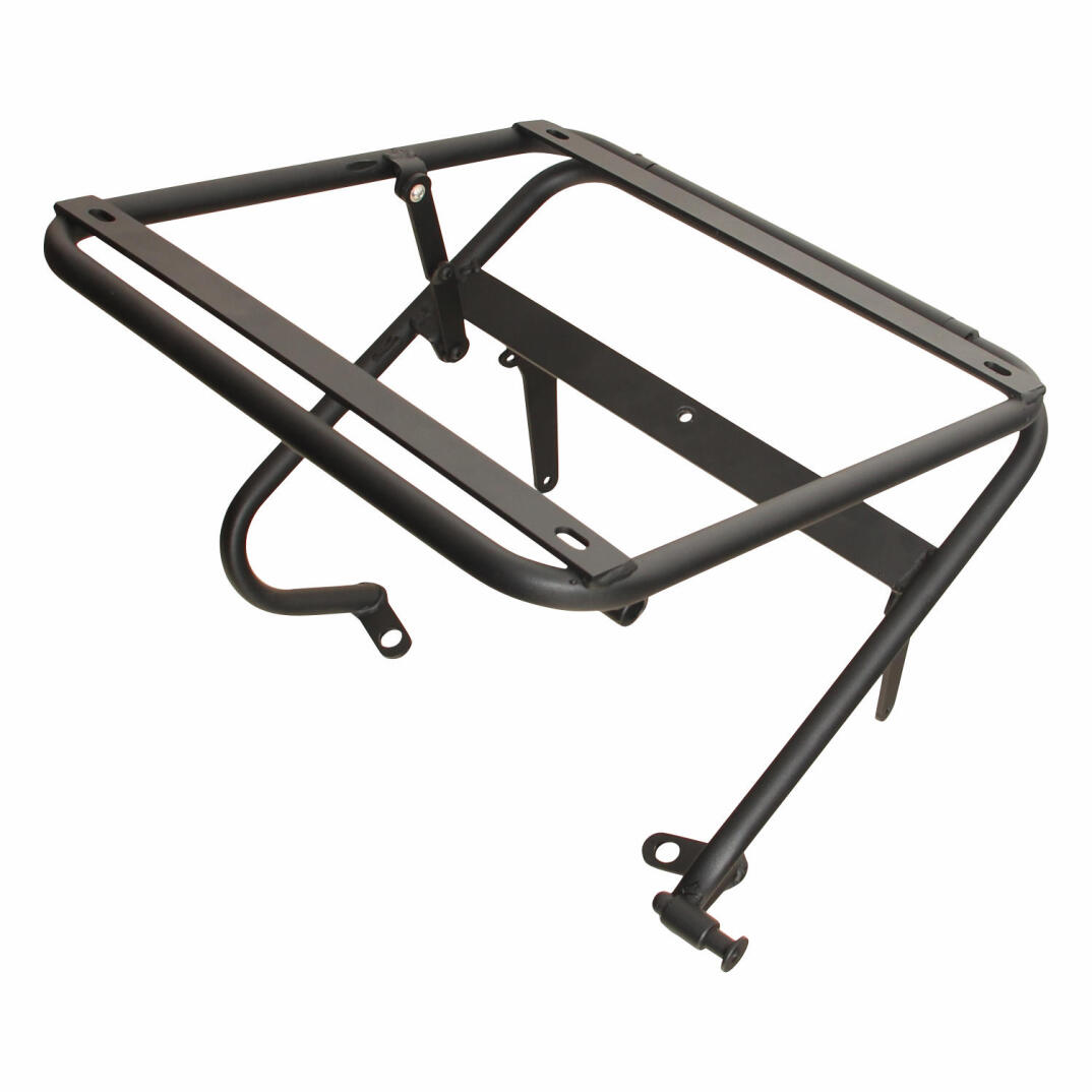 GP Kompozit TVS Jupiter 125 2023-2024 Uyumlu Damperli Çanta Demiri Siyah - 6