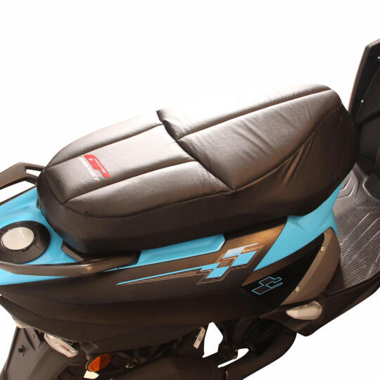 GP Kompozit TVS NTORQ 125 2020-2024 Uyumlu Motosiklet Konfor Sele Kılıfı Siyah (1)