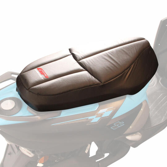 GP Kompozit TVS NTORQ 125 2020-2024 Uyumlu Motosiklet Konfor Sele Kılıfı Siyah - 3