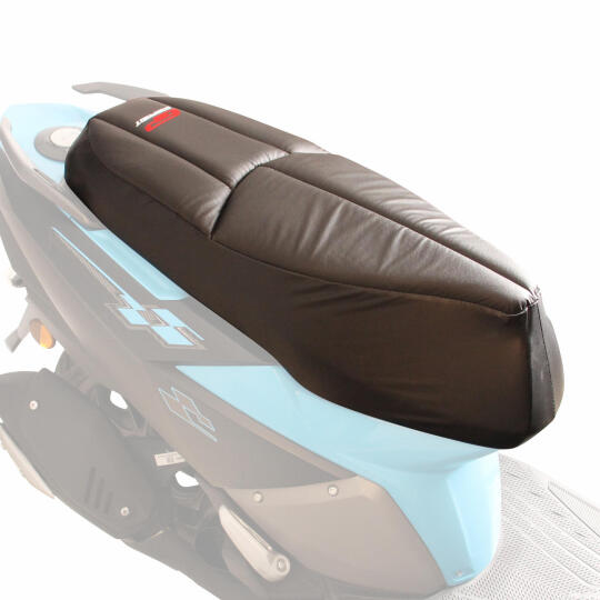 GP Kompozit TVS NTORQ 125 2020-2024 Uyumlu Motosiklet Konfor Sele Kılıfı Siyah - 5