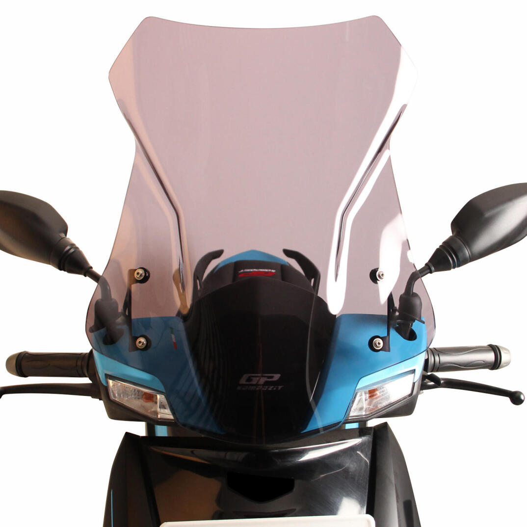 GP Kompozit TVS Ntorq 125 2024 Uyumlu Ön Cam Şeffaf - 2