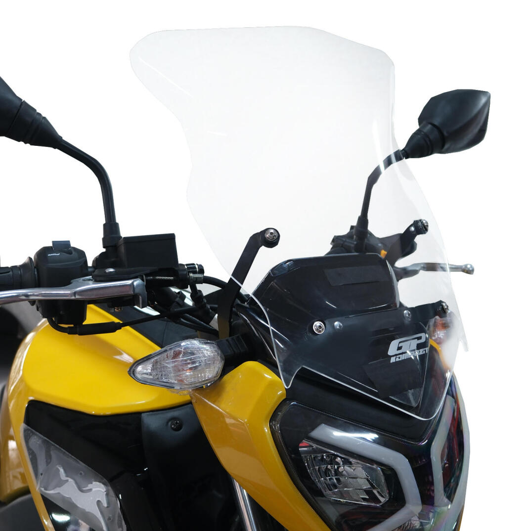 GP Kompozit TVS Raider 125 2021-2025 Uyumlu Ön Cam Şeffaf - 3