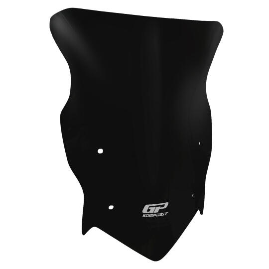 GP Kompozit TVS Raider 125 2021-2025 Uyumlu Ön Cam Siyah - 4