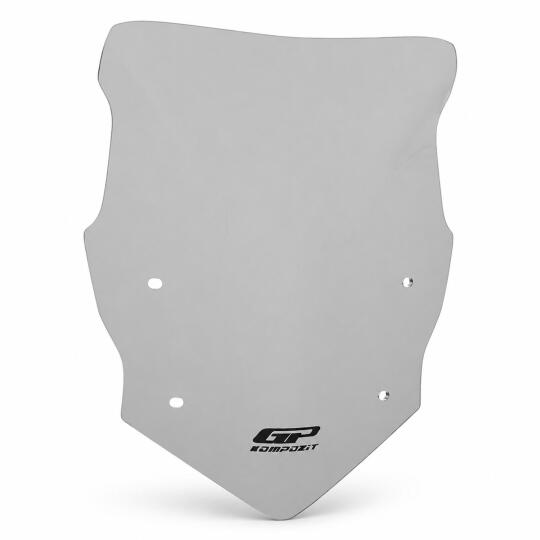 GP Kompozit TVS Raider 125 2021-2026 Uyumlu Ön Cam Gri - 4