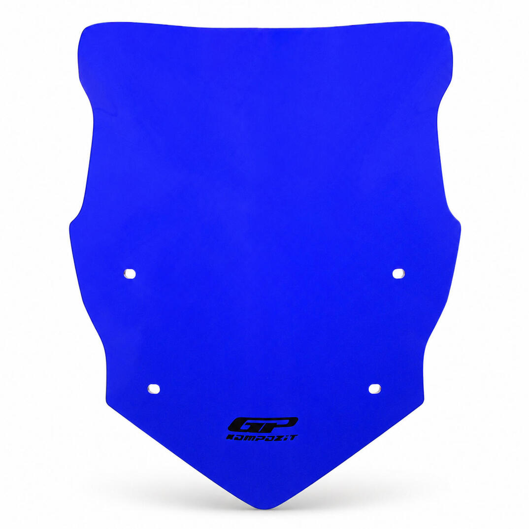 GP Kompozit TVS Raider 125 2021-2026 Uyumlu Ön Cam Mavi - 2