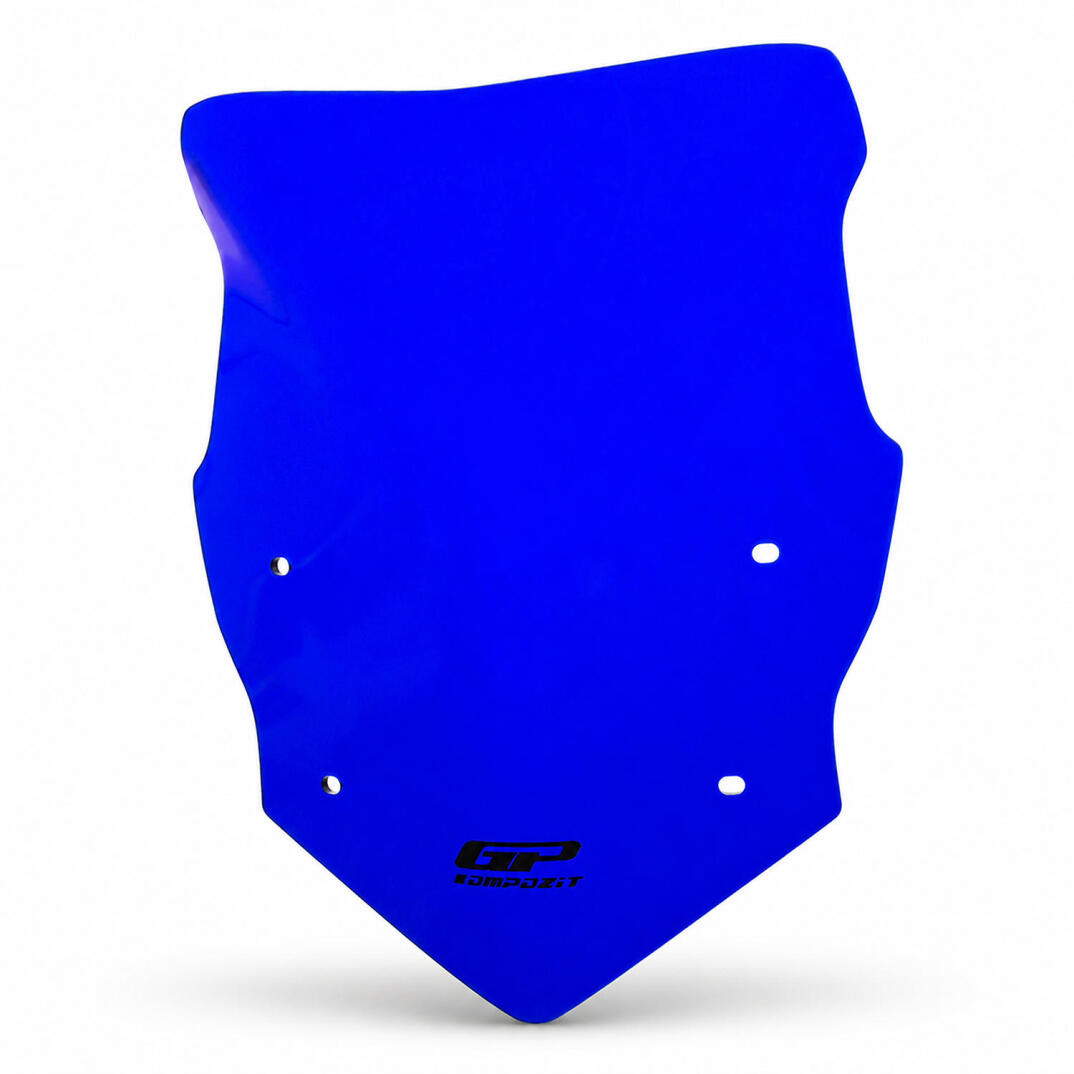 GP Kompozit TVS Raider 125 2021-2026 Uyumlu Ön Cam Mavi - 3