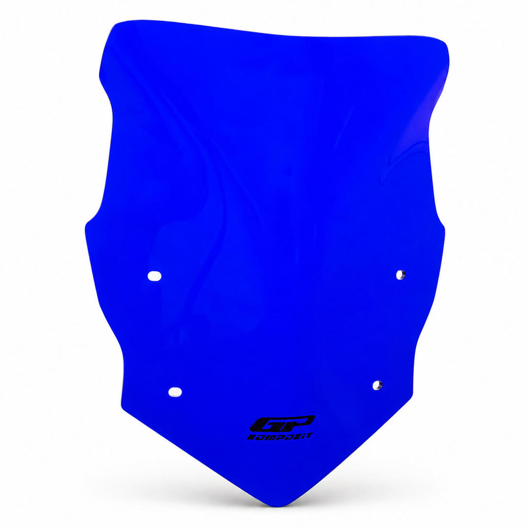 GP Kompozit TVS Raider 125 2021-2026 Uyumlu Ön Cam Mavi - 4