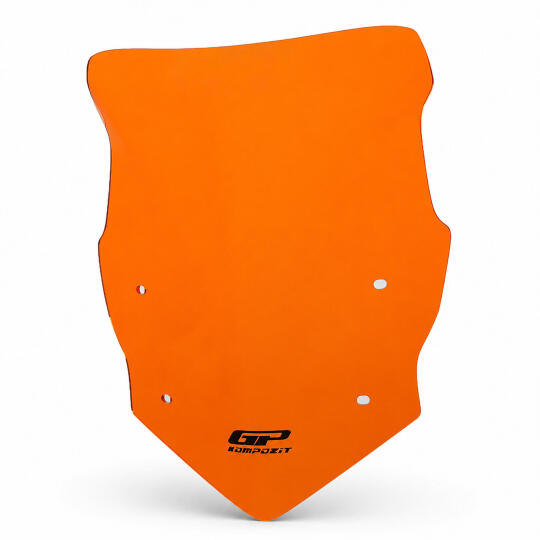 GP Kompozit TVS Raider 125 2021-2026 Uyumlu Ön Cam Turuncu - 3