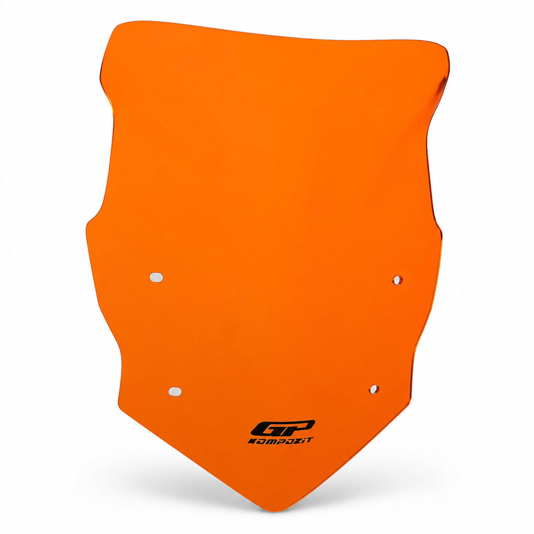 GP Kompozit TVS Raider 125 2021-2026 Uyumlu Ön Cam Turuncu - 4