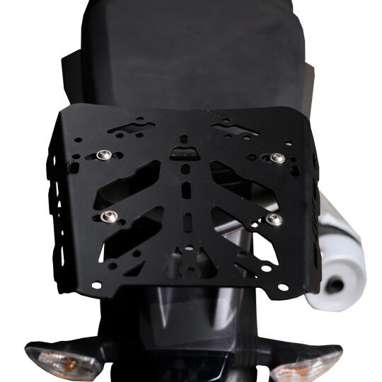 GP Kompozit TVS Raider 125 2024-2025 Uyumlu Arka Çanta Demiri Siyah - 4