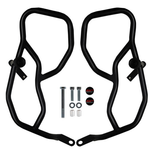 GP Kompozit TVS Raider 125 2024-2025 Uyumlu Motor Koruma Demiri Siyah - 5