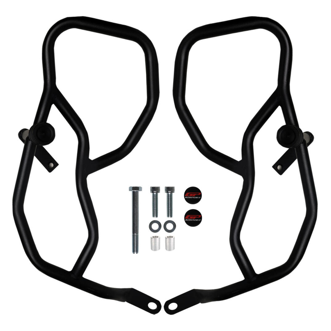 GP Kompozit TVS Raider 125 2024-2025 Uyumlu Motor Koruma Demiri Siyah - 5