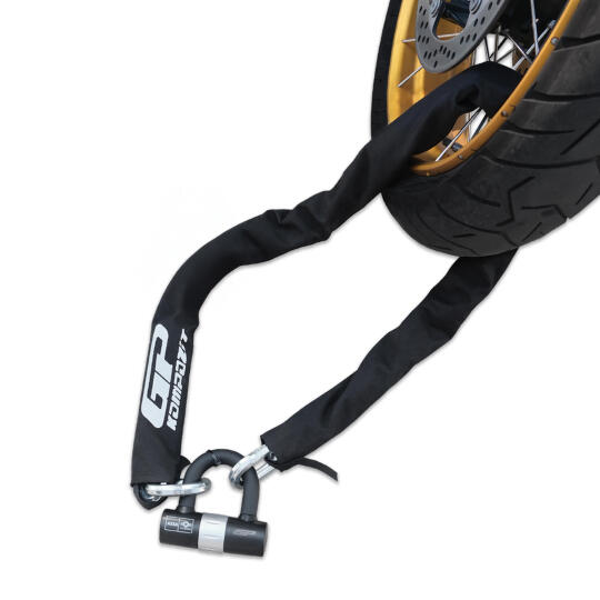 GP Kompozit Universal 1.5 mt 13 mm Motosiklet Zinciri ve Kilidi (1)