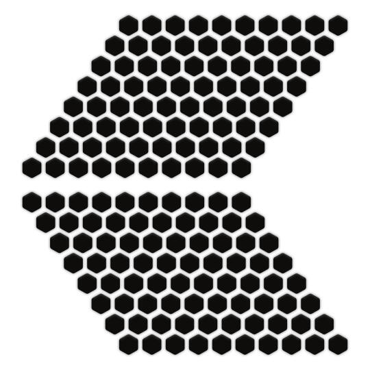 GP Kompozit Universal 160 Parça Petek Pad Siyah