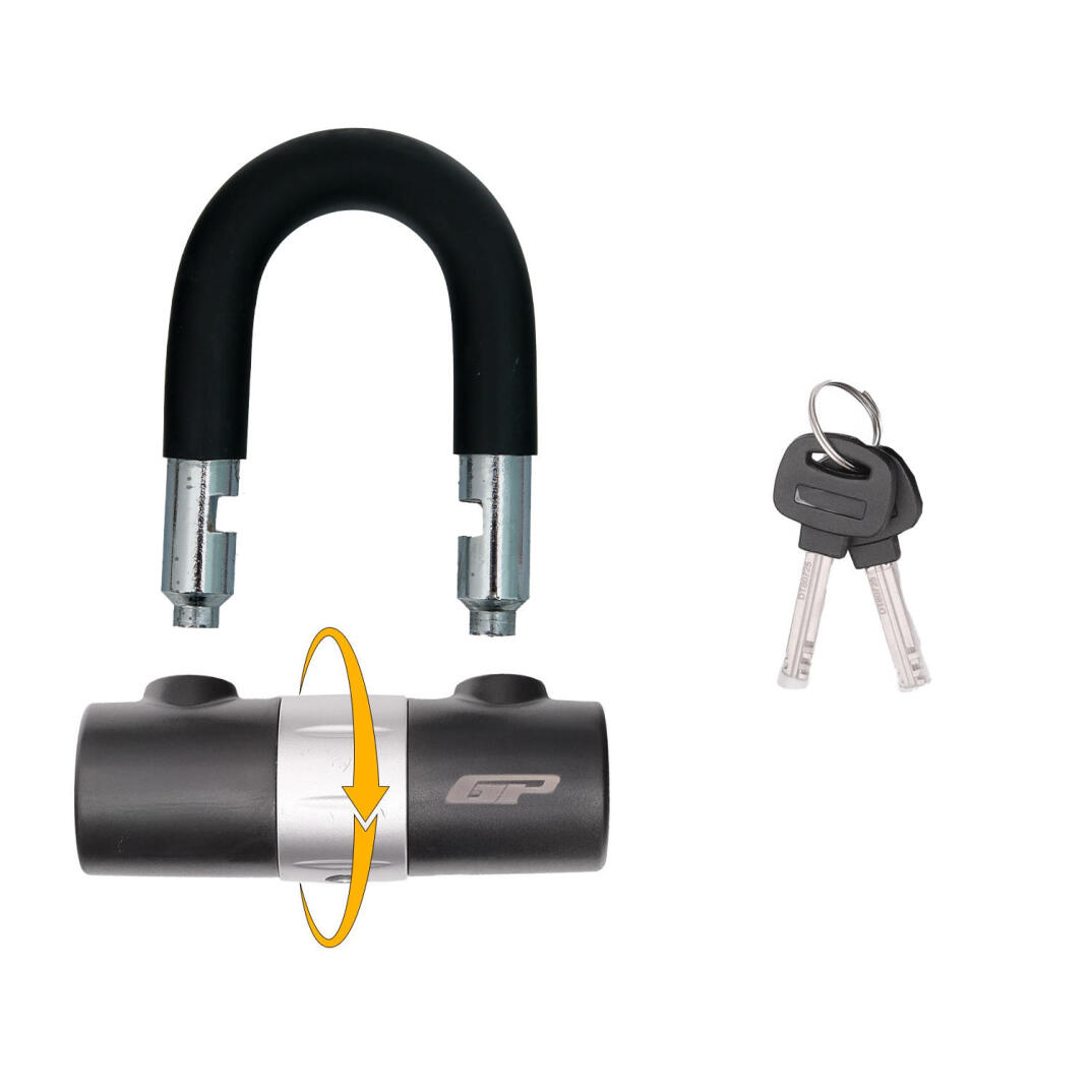 GP Kompozit Universal 1.7 mt 10 mm Kesilmez Motosiklet Zinciri ve Kilidi - 5