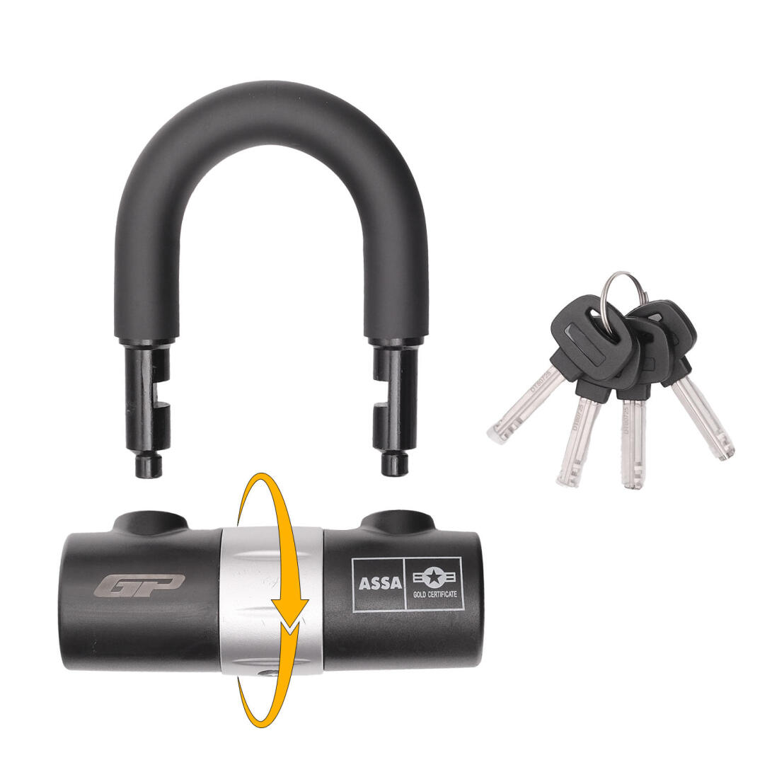GP Kompozit Universal 2 mt 13 mm Motosiklet Zinciri ve Kilidi - 6