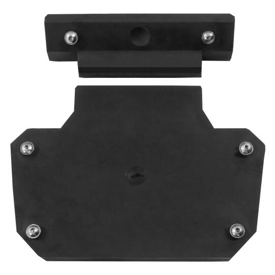 GP Kompozit Universal 21X20cm Alüminyum Çanta Pedi Siyah - 3