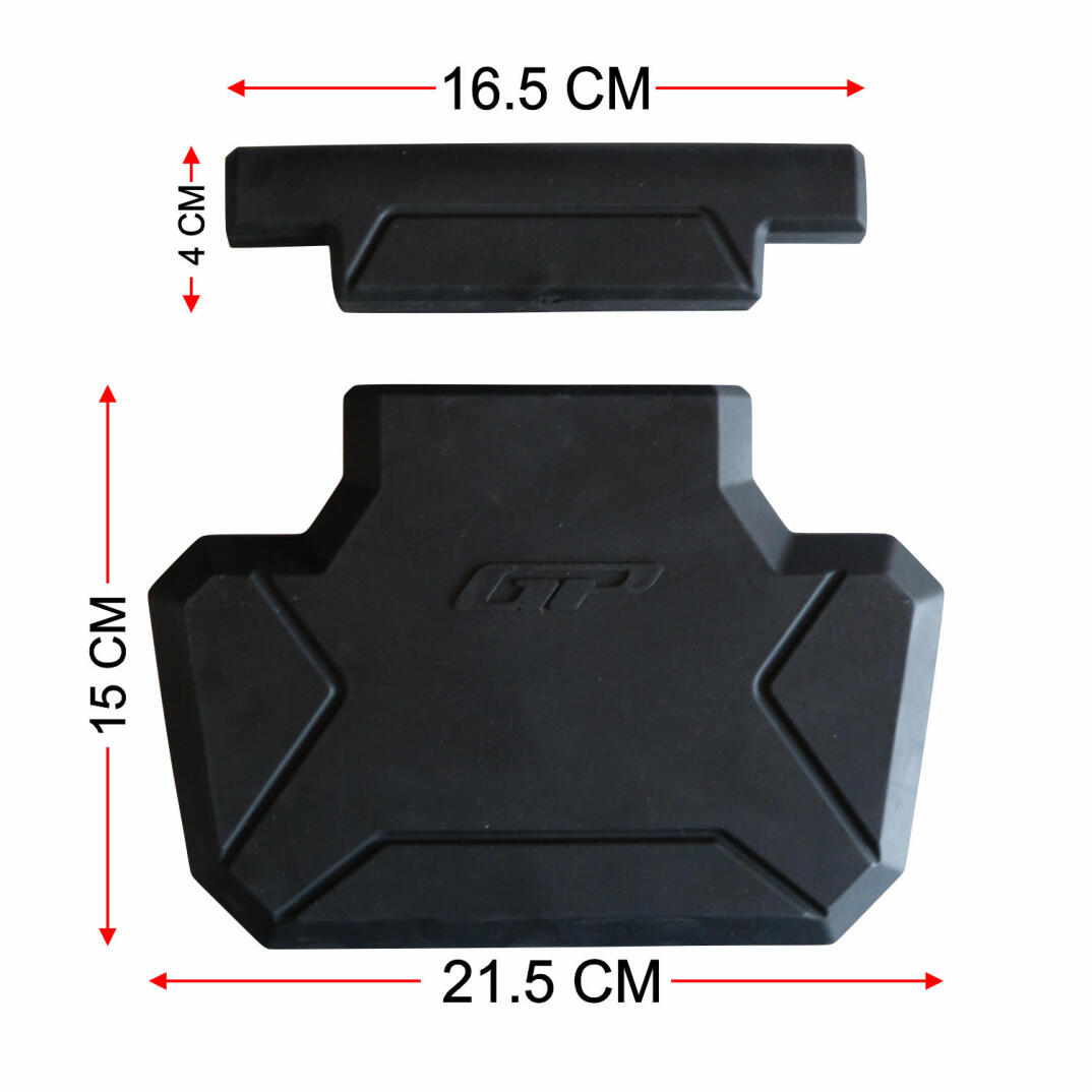 GP Kompozit Universal 21X20cm Plastik Çanta Pedi Siyah - 1
