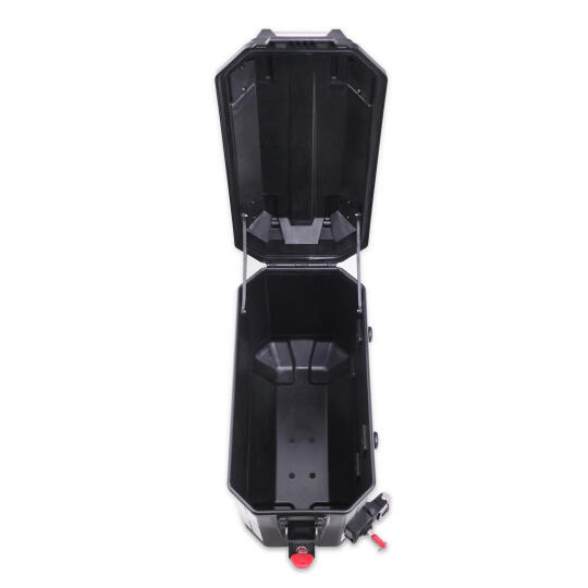 GP Kompozit Universal 26 lt x 2 Plastik Motosiklet Yan Çanta Seti Siyah - 6