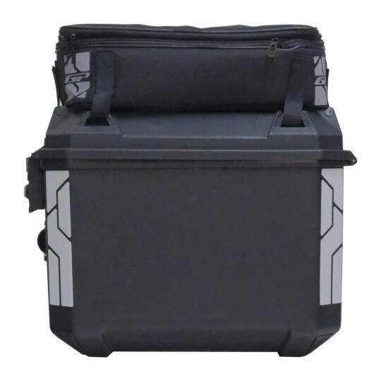 GP Kompozit Universal 26 lt x 2 Plastik ve Kumaş Motosiklet Yan Çanta Seti Siyah - 5