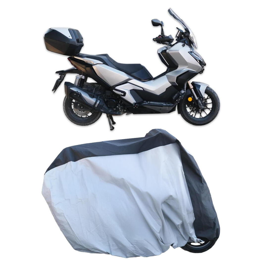 GP Kompozit Universal Küçük Boy Motosiklet Brandası Gri - 3