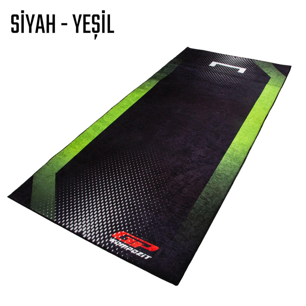 GP Kompozit Universal Motosiklet Halısı Siyah - 3