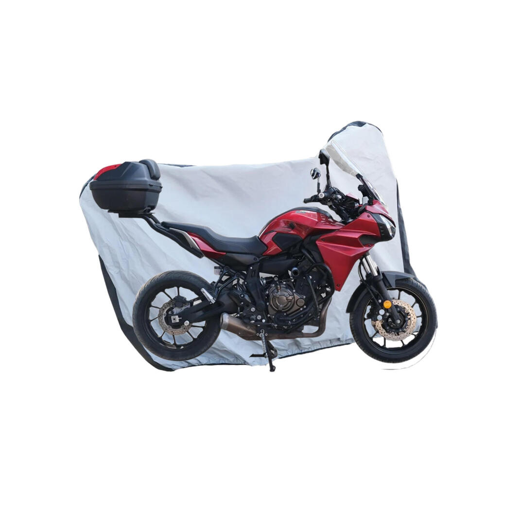 GP Kompozit Universal Orta Boy Motosiklet Brandası Gri - 3