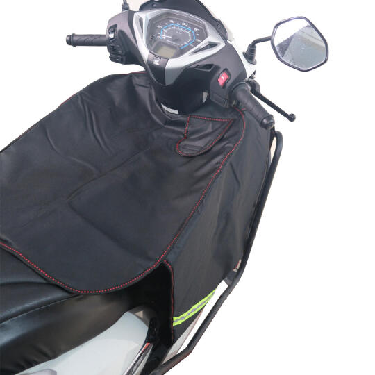 GP Kompozit Universal Reflektifli Motosiklet Diz Örtüsü Siyah (1 Adet Boyunluk Hediye) - 4