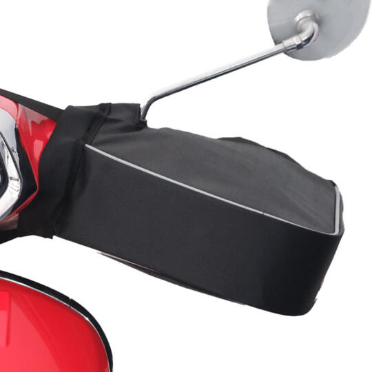 GP Kompozit Universal Scooter El Korumalı Rüzgarlık Siyah - 5