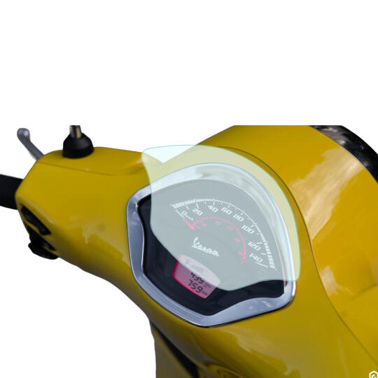 GP Kompozit Vespa GTS 125 Uyumlu Motosiklet Ekran Koruyucu Şeffaf (1)