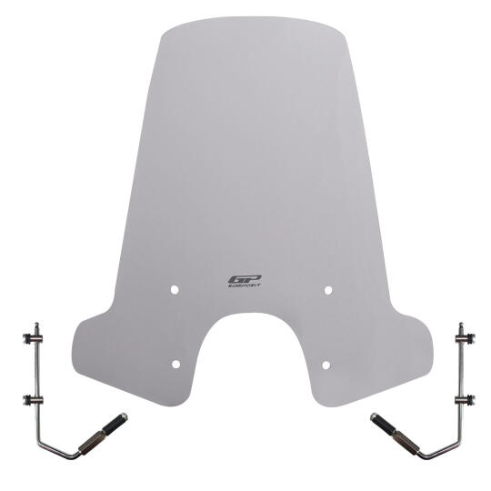 GP Kompozit Vespa GTS 300 / 150 Universal Uyumlu Ön Cam Füme - 6